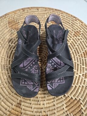 Merrell Black Purple Keepsake Sandals